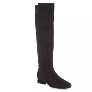 Stuart Weitzman Eloise 30 Black Knee High Boots Black Suede